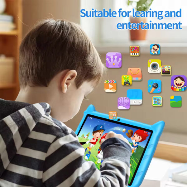 BDF 7" Kids Tablet – Android 13, 4GB RAM, 64GB ROM, 1TB Expandable, 5G WiFi, Dual Camera & 4000mAh Battery | Perfect Gift for Children!