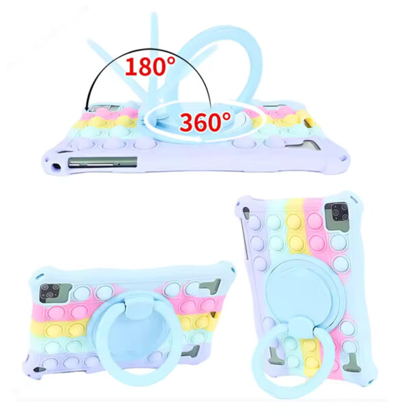 Universal 10.1" Silicone Tablet Case – Shockproof Stand Cover for Android Tablets | Perfect Fit (25x16CM/9.84x6.3in)